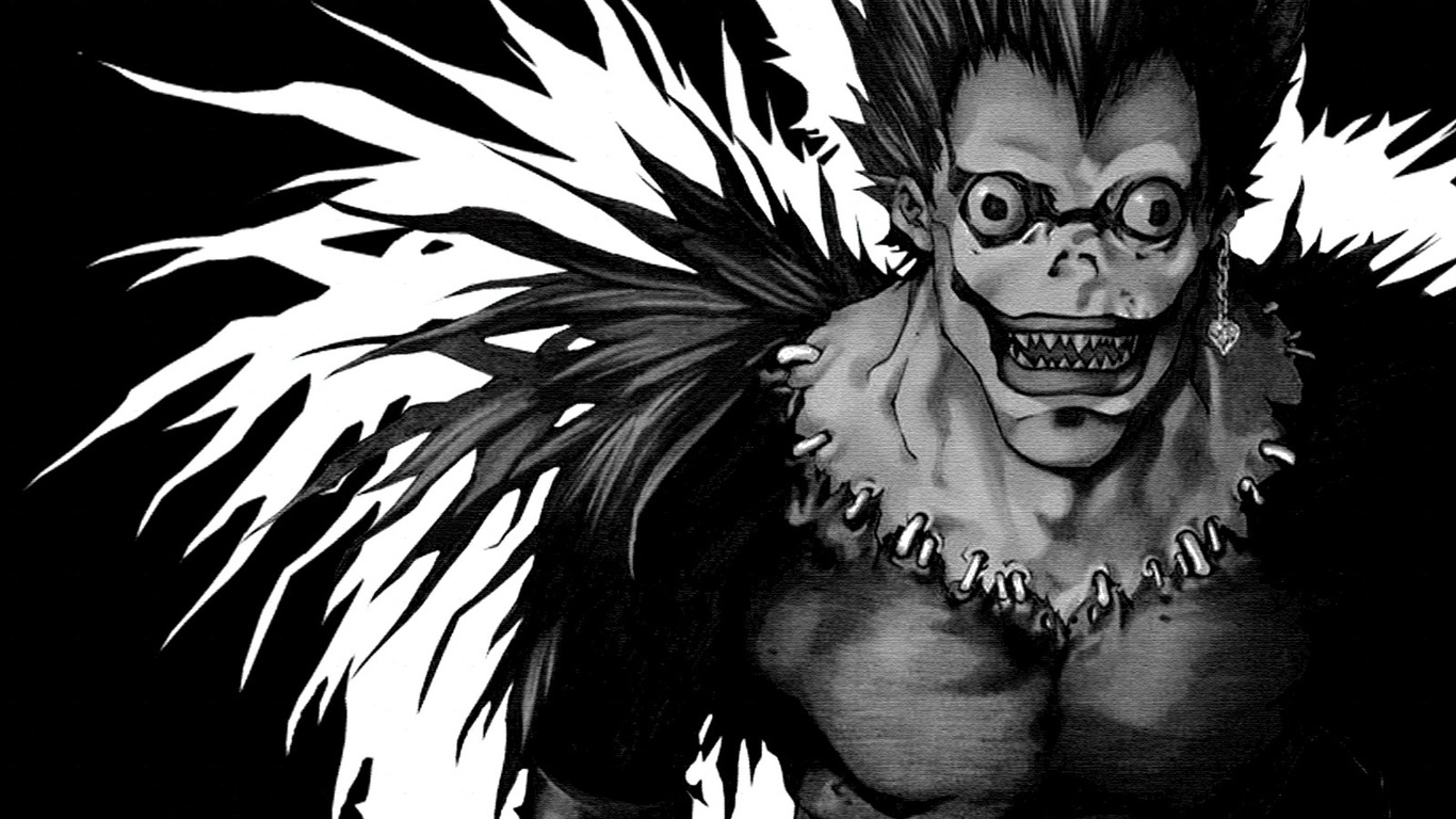 Фото Рюк / Ryuk из аниме Тетрадь Смерти / Death Note