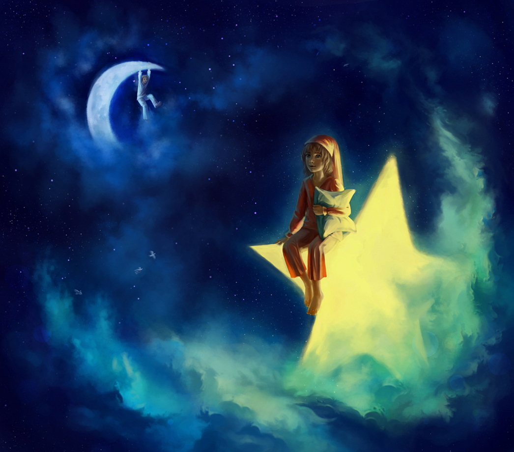Девочка и звезды