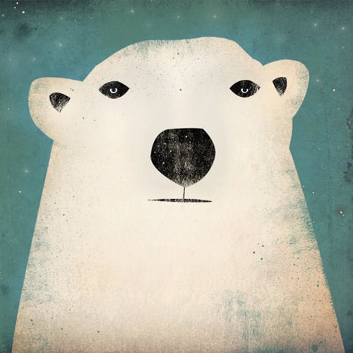 Фото Белый медведь с равнодушным выражением морды, автор Ryan Fowler