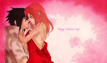 Фото Девушка и мужчина стоят обнявшись чтобы слиться в поцелуе на красно - ...