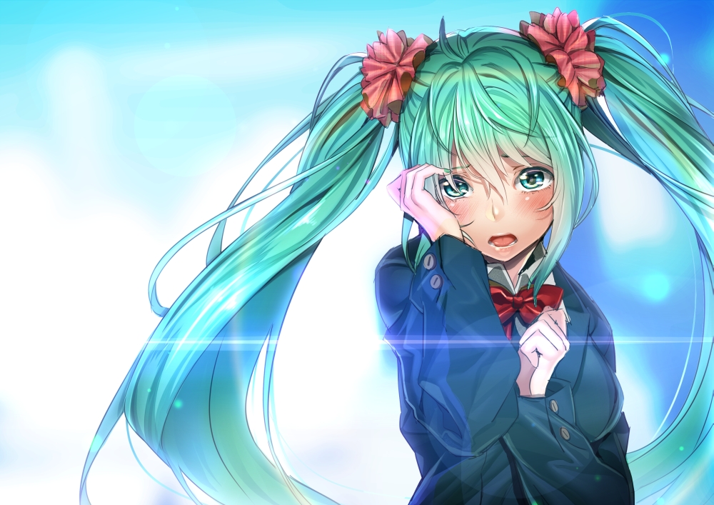 Картинки аниме miku