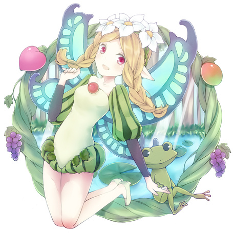 Фото Ingway / Ингвай и Mercedes / Мерседес из игры Odin Sphere, art by Aquariumtama
