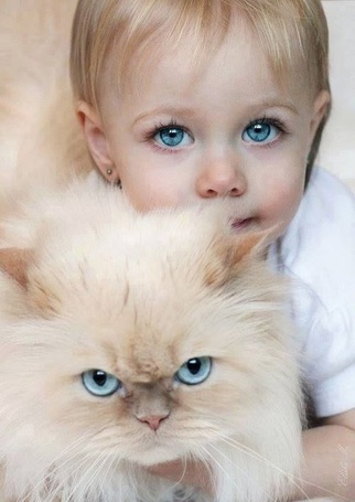 Фото красивых маленьких детей с голубыми глазами