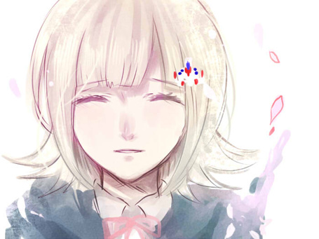 Фото Nanami Chiaki / Нанами Чиаки из аниме Пуля-доказательство / Danganronpa