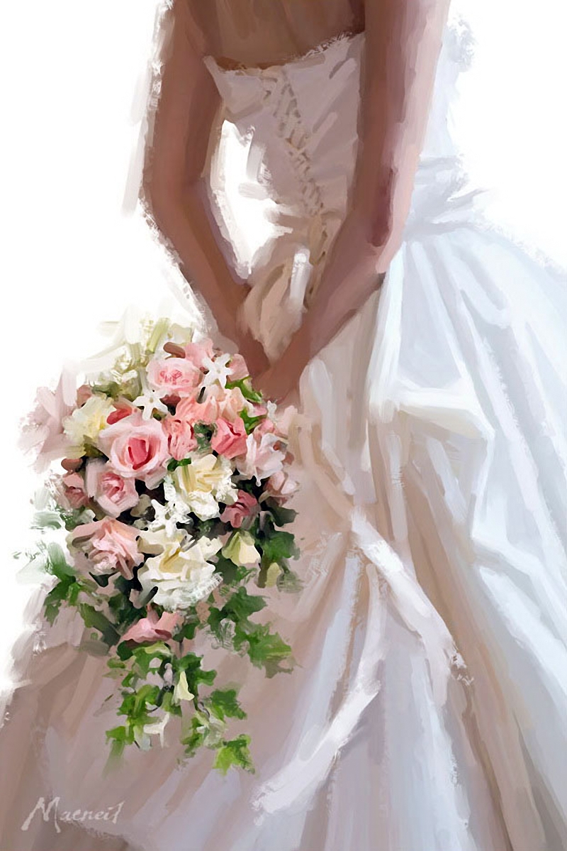 Фото по запросу Жених невеста со спины