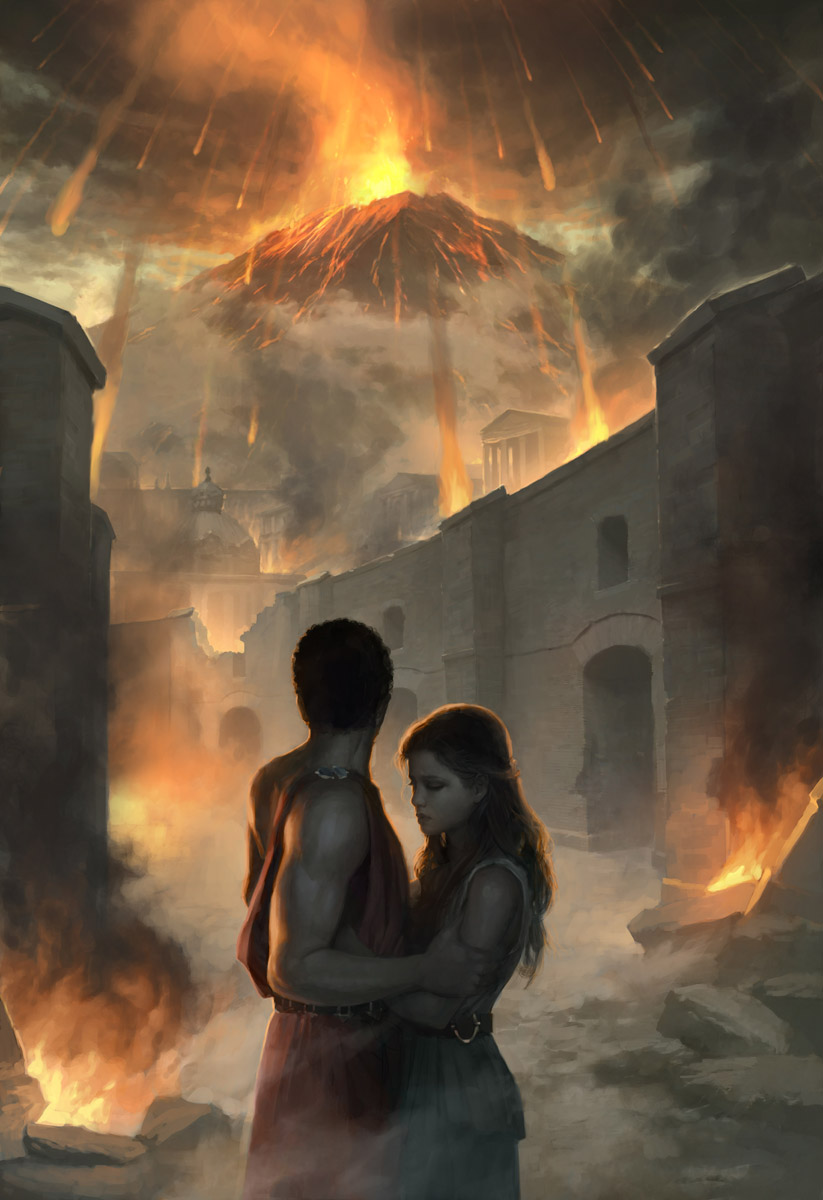Фото Парень с девушкой на фоне действующего вулкана, by ClintCearley