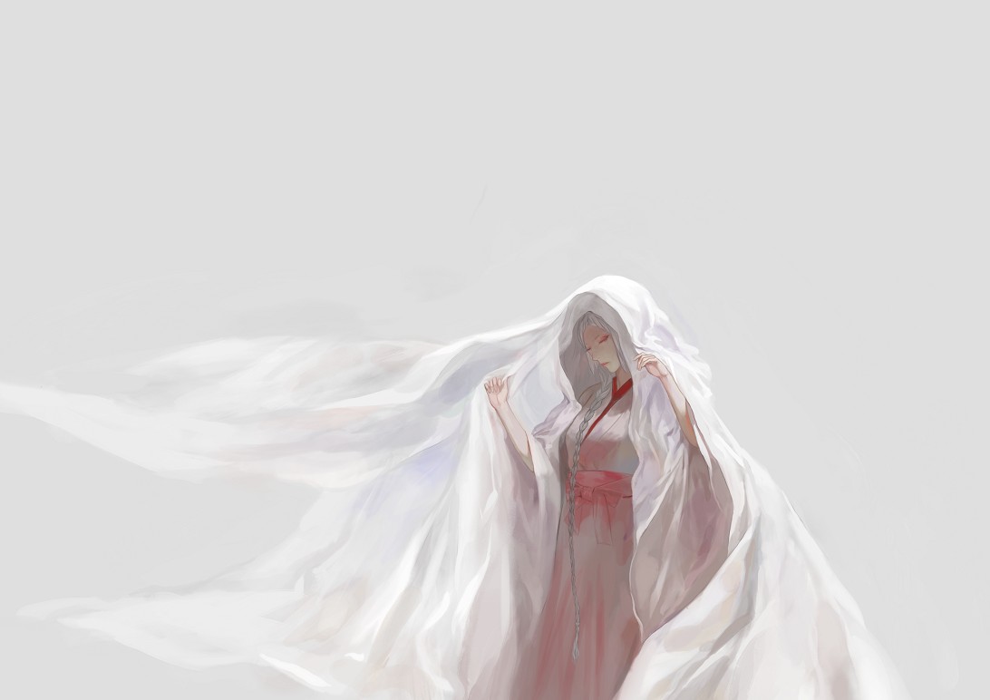 Белое платье в крови