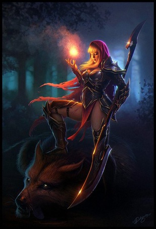 Фото Красная шапочка / Little Red Riding Hood с волком