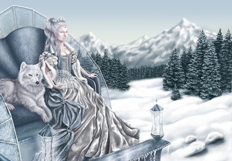 Снежная королева в полный рост картинки