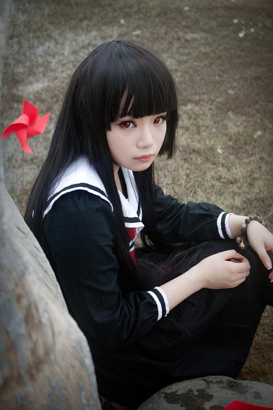 Фото Косплей Enma Ai / Энма Ай из аниме Адская девочка / Hell Girl / Jigoku Shoujo