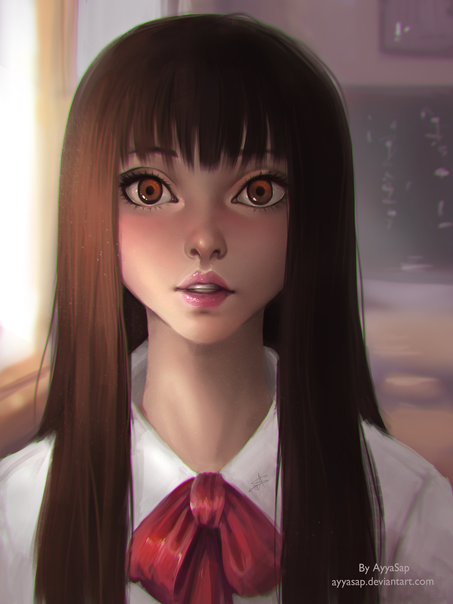 Фото Куронума Савако / Kuronuma Sawako из аниме Kimi ni Todoke / Дотянуться  до тебя