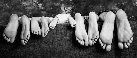 Ноги Черно Белые Фото