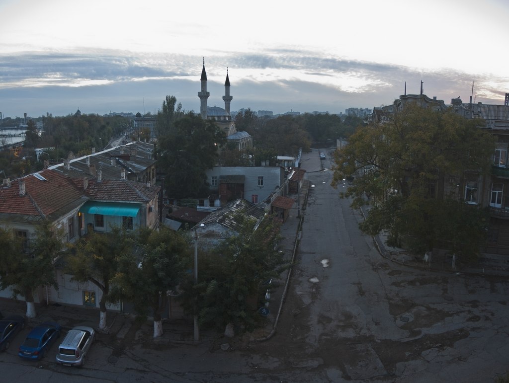 Фото Дом Городского Головы Семена Эзровича Дувана и мечеть Джума-Джами