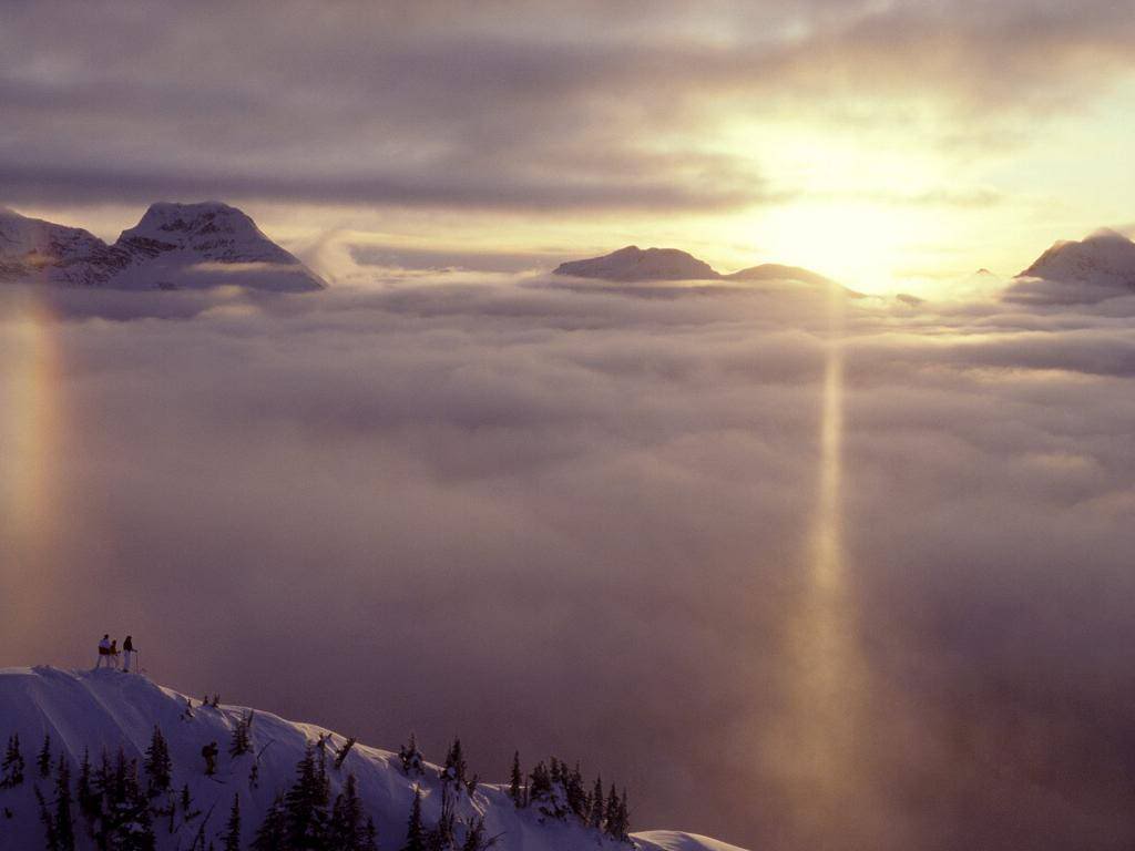 Фото Туманная дымка в горах
