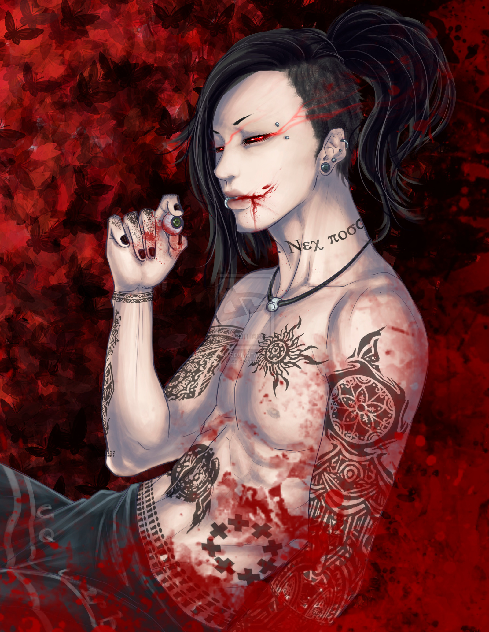 Фото Uta / Ута из аниме Tokyo Ghoul / Токийский Гуль