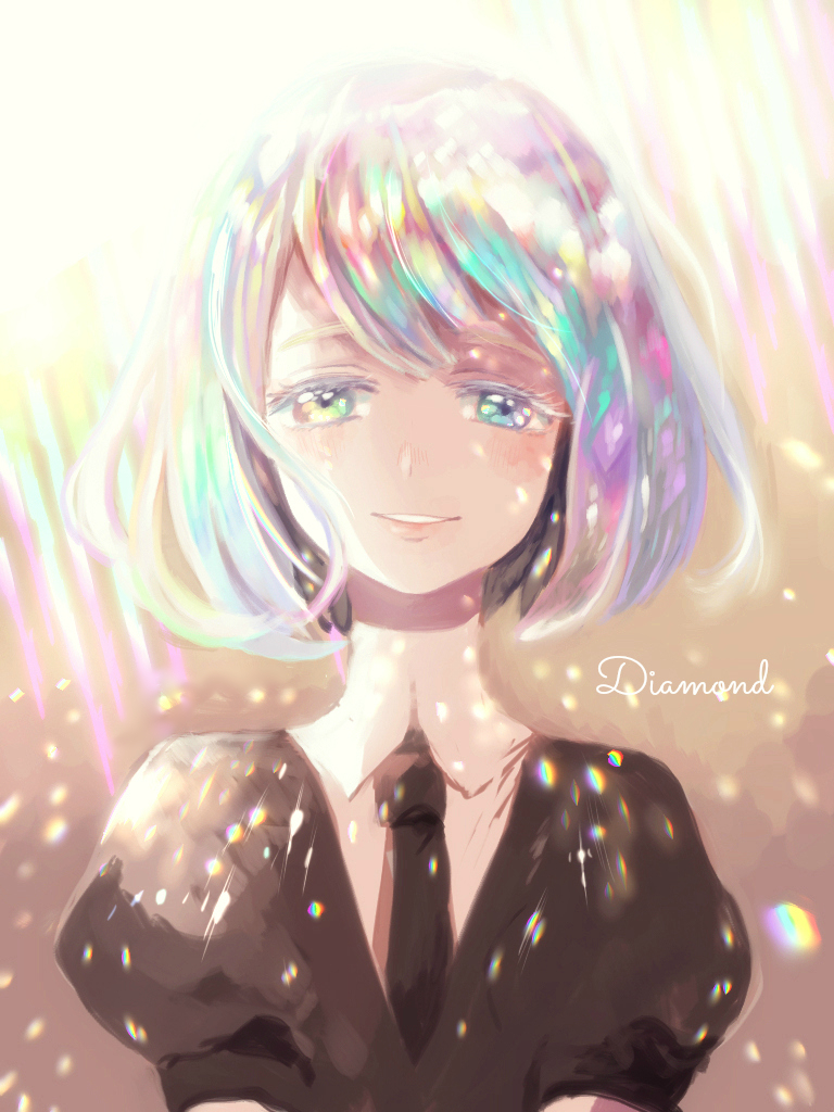 Фото Diamond / Даймонд из аниме Houseki no Kuni / Страна самоцветов  (Diamond / Диамант)