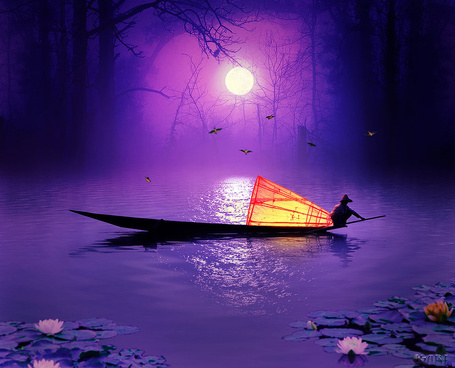 Лодочка колыбельная. Лодка с фонариком. Лодка с фонарем. Лодка ночью. Лодка на озере ночью.