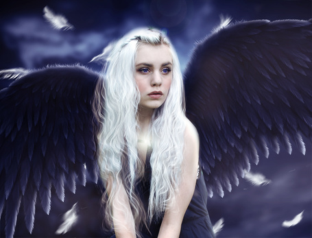 Белый ангел фото девушек