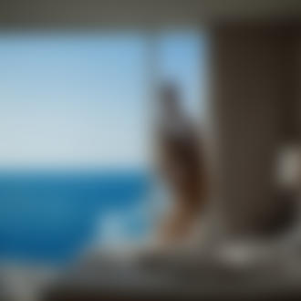 Фото Девушка сидит на кровати у окна, ву Ксения Скардова