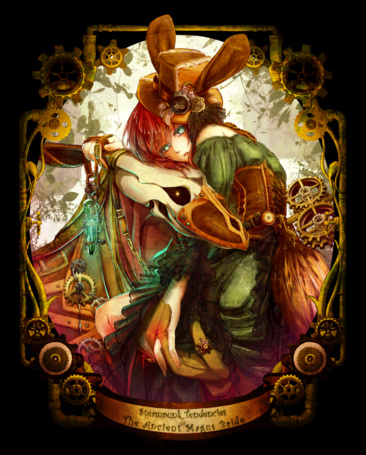Фото Hatori Chise / Хатори Тисэ и Elias Ainsworth / Элиас Эйнсворт из манги Невеста чародея / The Magicians Bride / Mahou Tsukai no Yome