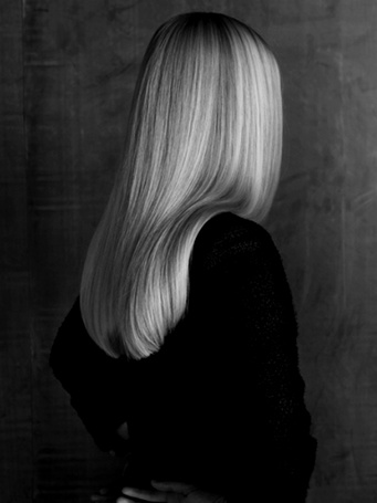 Фото Девушки С Длинными Волосами Боком