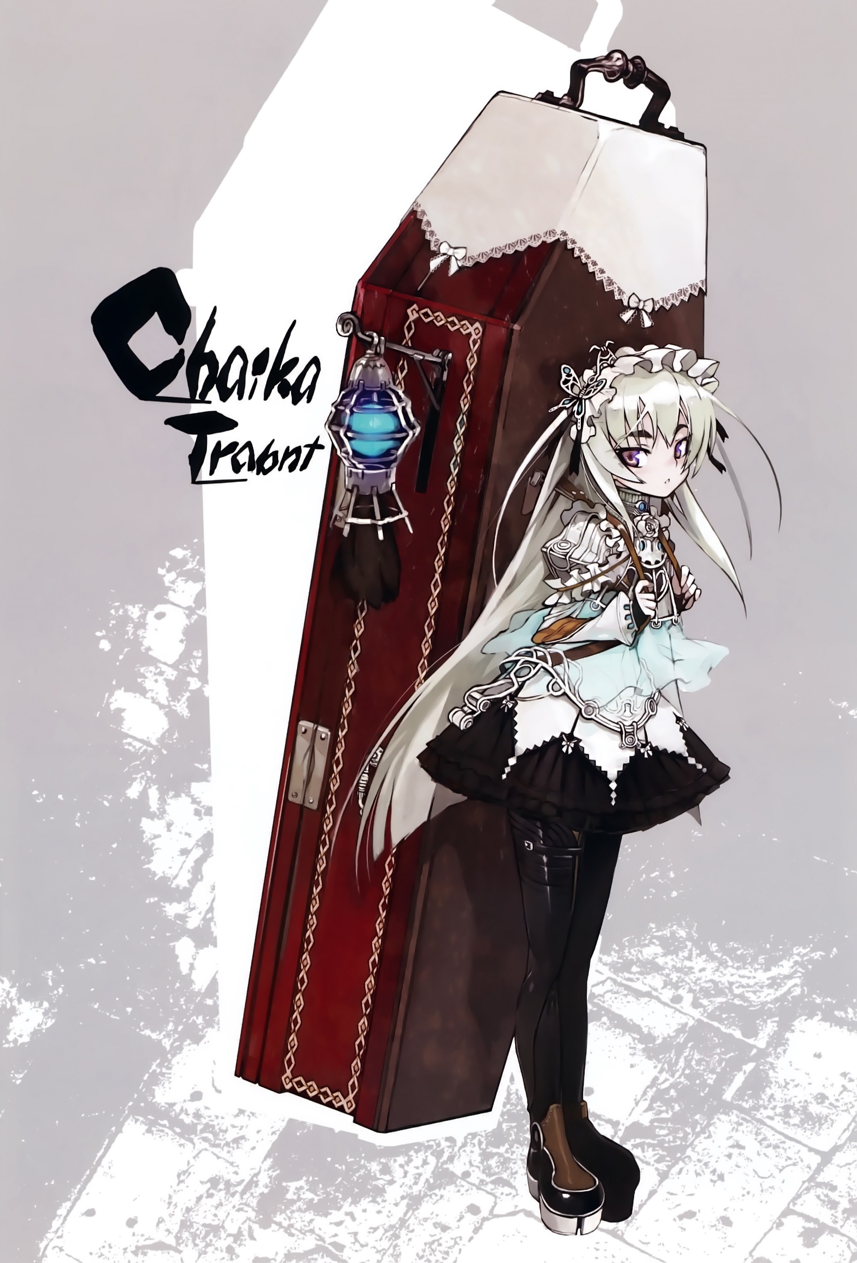 Фото Chaika Trabant / Чайка Трабант из аниме Hitsugime no Chaika / Гроб  принцессы Чайки, art by Shinta sakayama