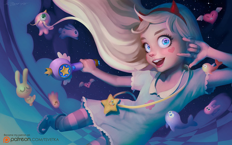 Фото Star Butterfly / Стар Баттерфляй из мультфильма Стар против Сил Зла / Star vs. the Forces of Evil, by Tsvetka
