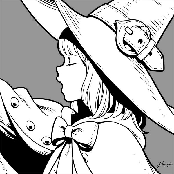 Рисунок девушка в шляпе со спины