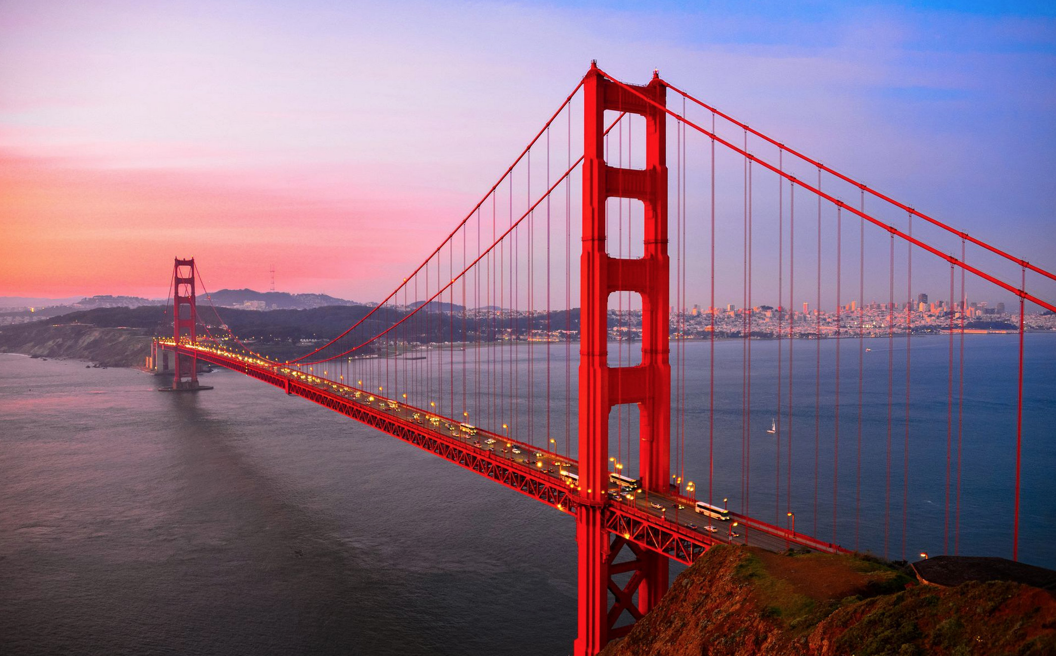 Фото Мост Золотые ворота / Golden Gate Bridge в Сан-Франциско / San Francisco