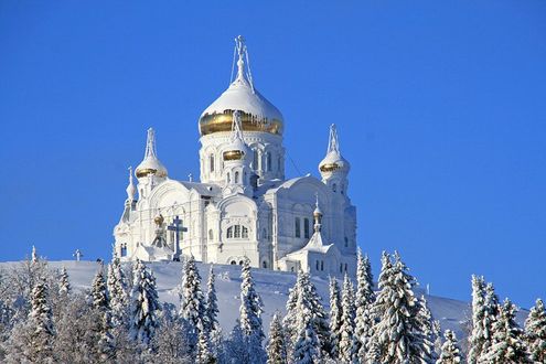 Белогорский монастырь зимой фото