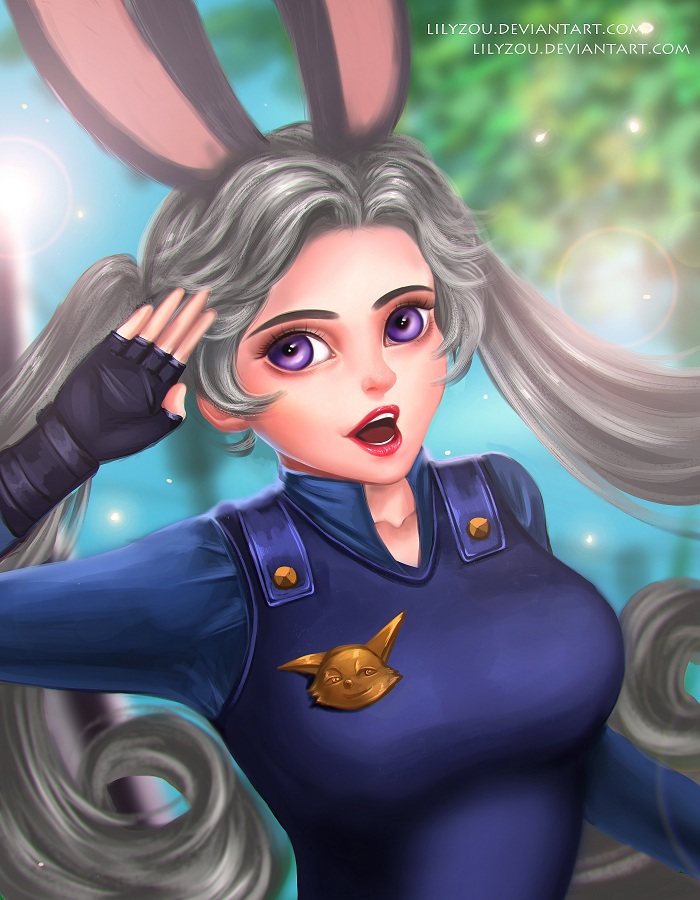 Фото Джуди Хопс / Judy Hopps из мультфильма Зверополис / Zootropolis, by Lilyzou