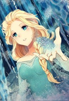 Фото Эльза / Elsa из мультфильма Холодное сердце / Frozen, by Rosuuri