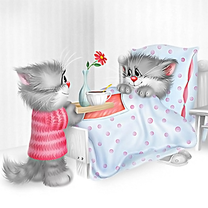 Открытки поздравления гиф фото: С добрым утром! Кофе и роза в постель картинка скачать