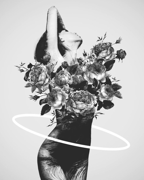 Фото Образ девушки из расцветающих бутонов пионов, by D&;niel Taylor