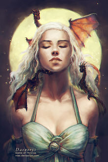 Фото Дэйнерис Таргариен / Daenerys Targaryen из сериала Игра престолов / Game of Thrones, by vtas