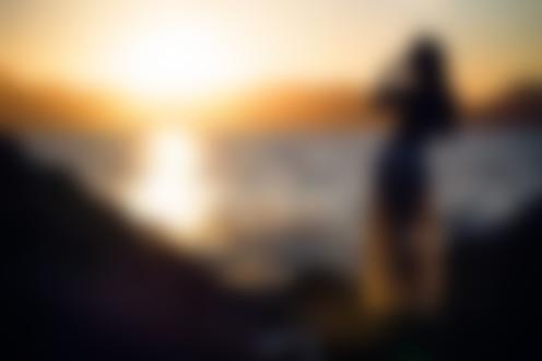 Фото Девушка в прозрачной юбке встречает закат, фотограф Florian Weiler