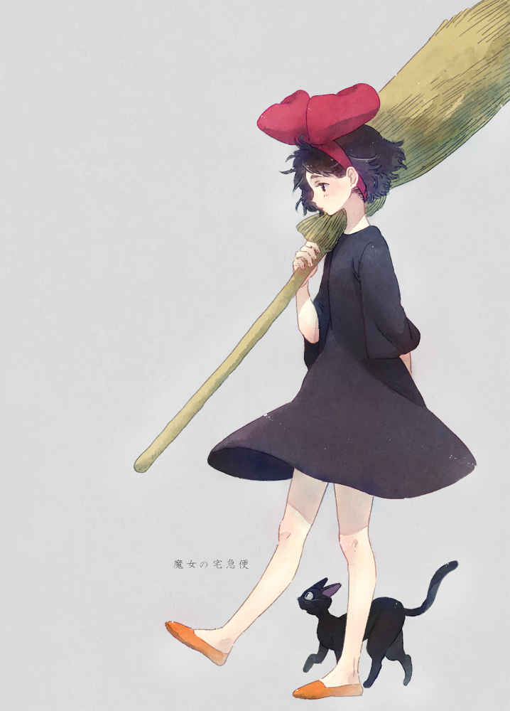 Foto Kiki Kiki I Jiji Dzhidzhi Iz Anime Kikis Delivery Service Sluzhba Dostavki Kiki Vedmina Sluzhba