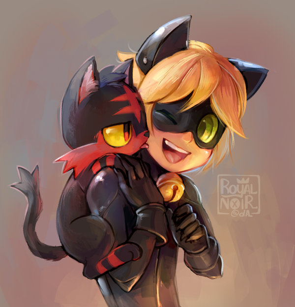 Адриан Агрест (Кот Нуар) / Adrien Agreste (Chat Noir) | Леди Баг и Кот Нуар