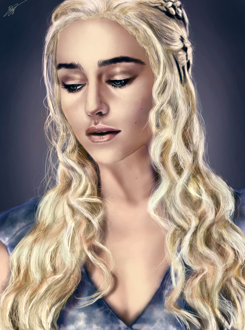 Фото Дейнерис Таргариен / Daenerys Targaryen из сериала Игра Престолов / Game Of Trones, by Rowen Hebing