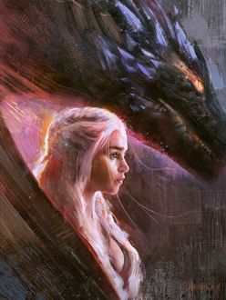 Фото Дейнерис Таргариен / Daenerys Targaryen из сериала Игра Престолов / Game Of Trones