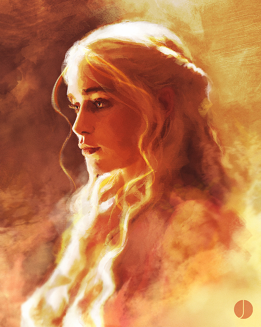 Фото Daenerys Targaryen / Дейенерис Таргариен из сериала Game of Thrones / Игра престолов, by PhotoshopIsMyKung-Fu