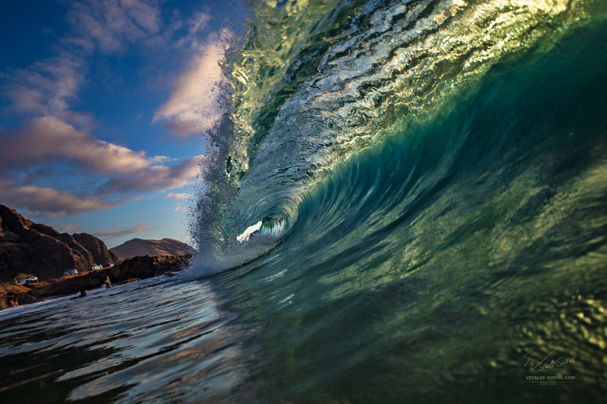 Фото Поднявшаяся морская волна, by Vitaly-Sokol