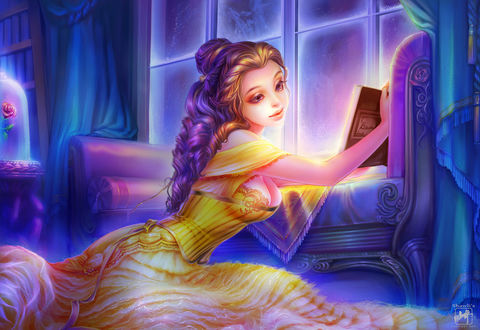 Фото Белль / Belle из мультфильма Красавица и чудовище / Beauty and the Beast, by shawli2007