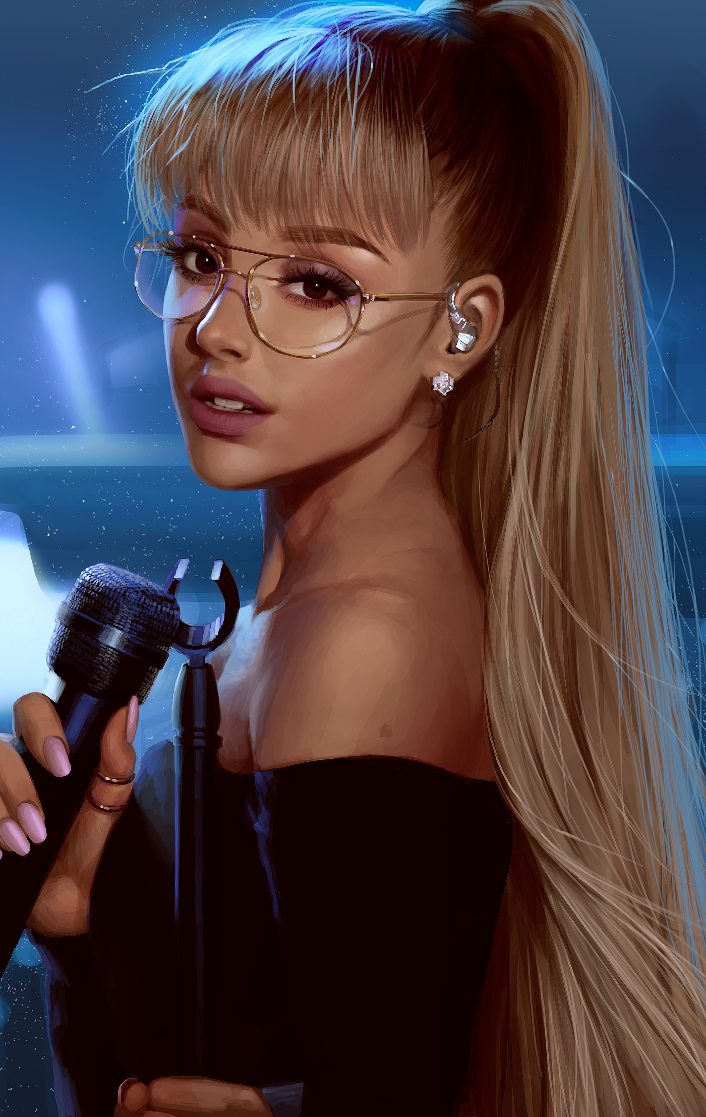 Фото Американская актриса, модель и певица Ариана Гранде / Ariana Grande, by Rukiana