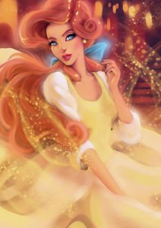 Фото Анастасия Романова / Anastasia Romanova из мультфильма Анастасия / Anastasia, by Dearfellowartist