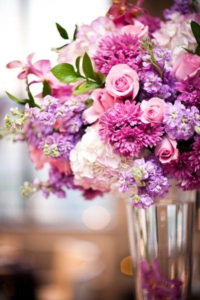 Фото Букет цветов в вазе