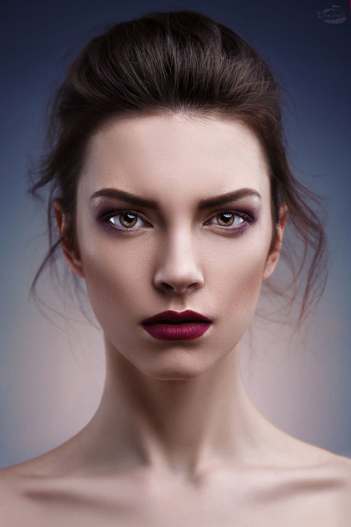 Фото Портрет модели Рины Ленской с зелеными глазами, фотограф Александр Боцман