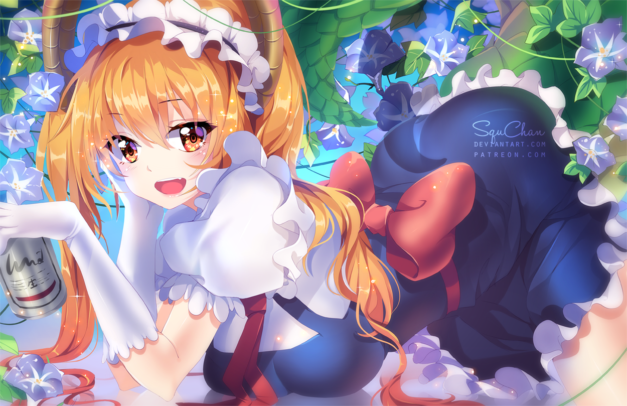 Фото Тору / Tooru из аниме Дракон-горничная Кобаяши / Kobayashi-san Chi no  Maid Dragon, by SquChan