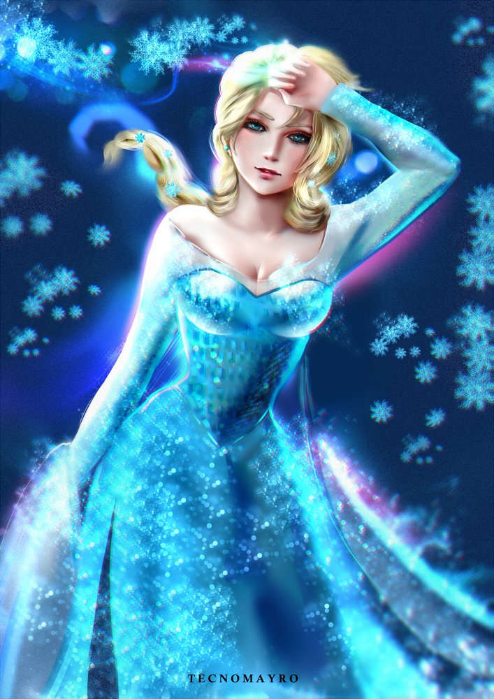 Фото Эльза / Elsa из мультфильма Холодное сердце / Frozen, by Tecnomayro