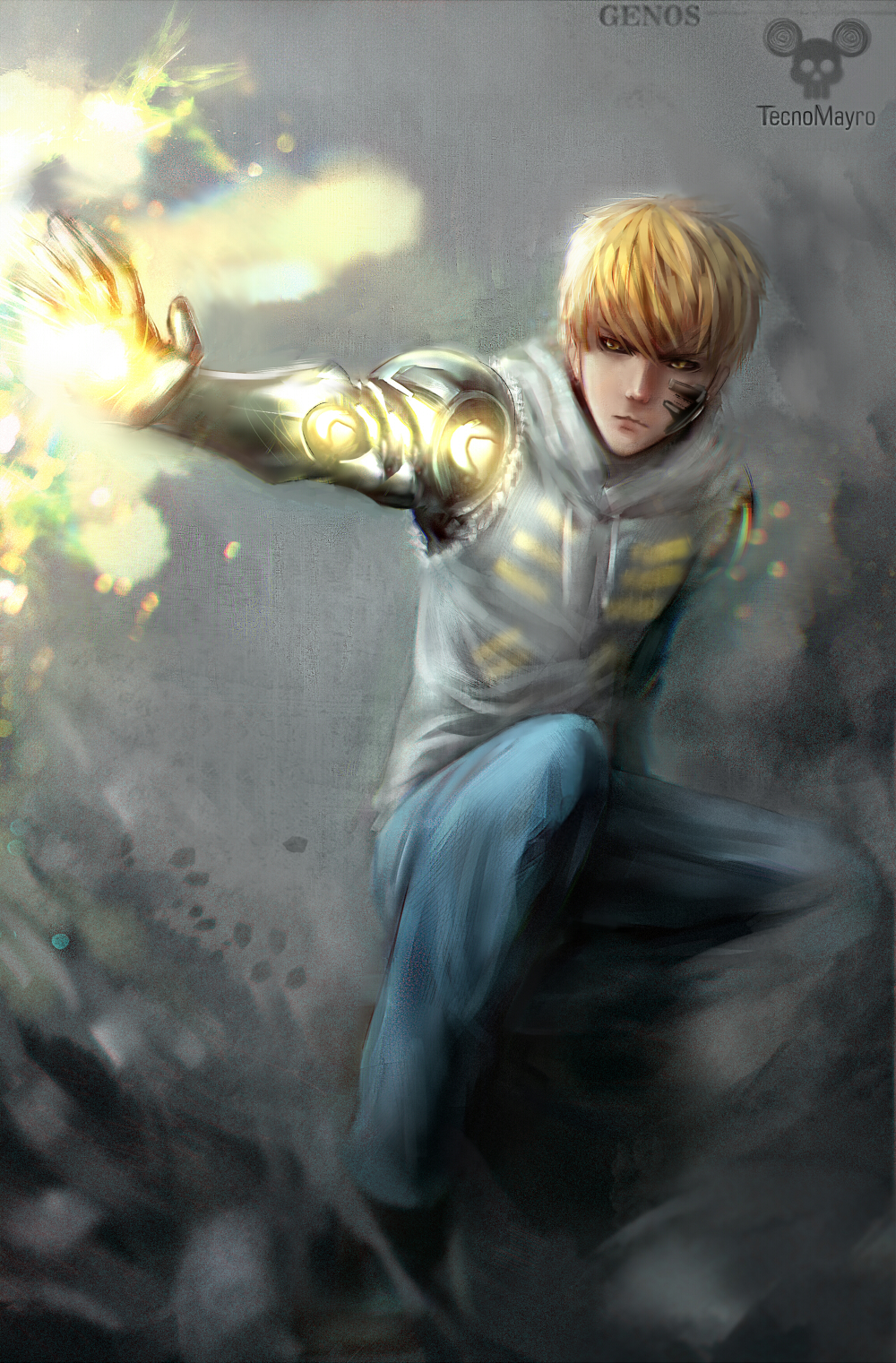 Фото Genos / Генос из аниме One Punch Man / ВанПанчМен, by Tecnomayro